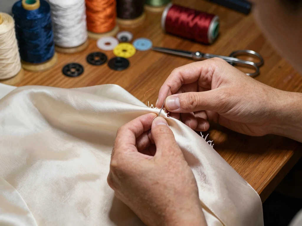 Professionell klädvård och reparation